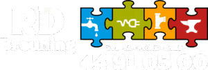RD Breuning puslespil logo for VVS, EL og Kloak - 
